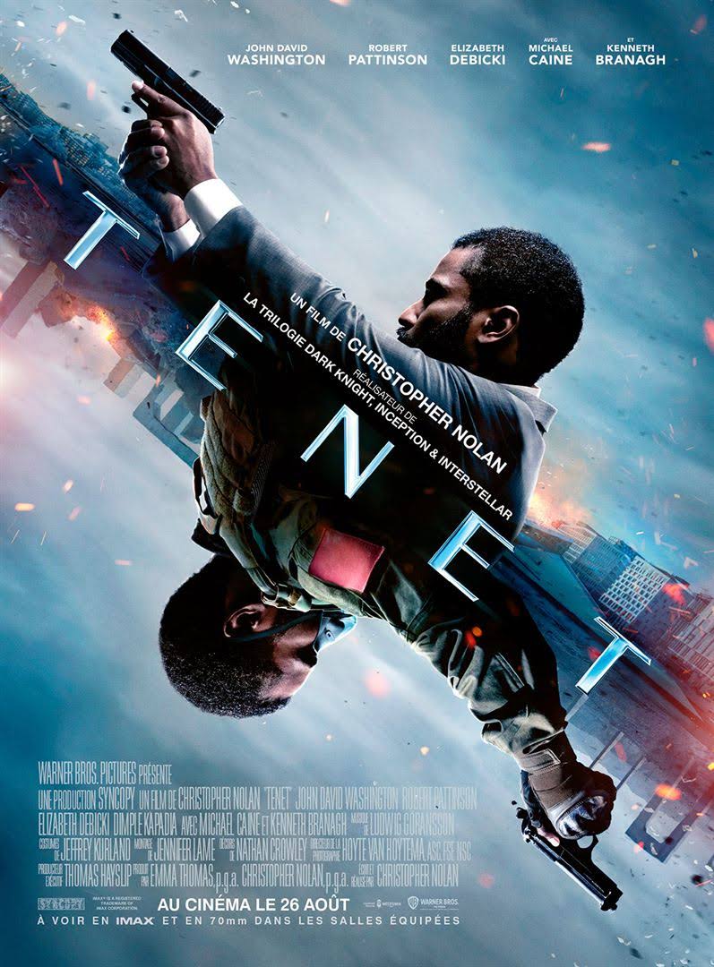 film tenet durée 150 minutes