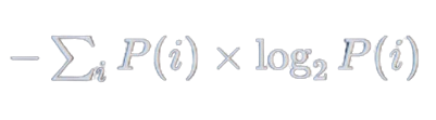 Équation de l'entropie